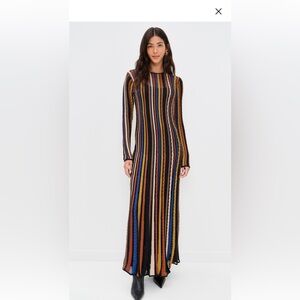 Ulla Johnson Albie Knit Long Sleeve Dress